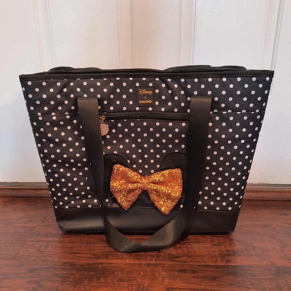 Minnie Mouse Igloo Dual Compartment Tote Cooler Bag NWOT